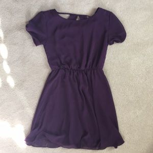 Nordstrom BP Dee Elle purple dress